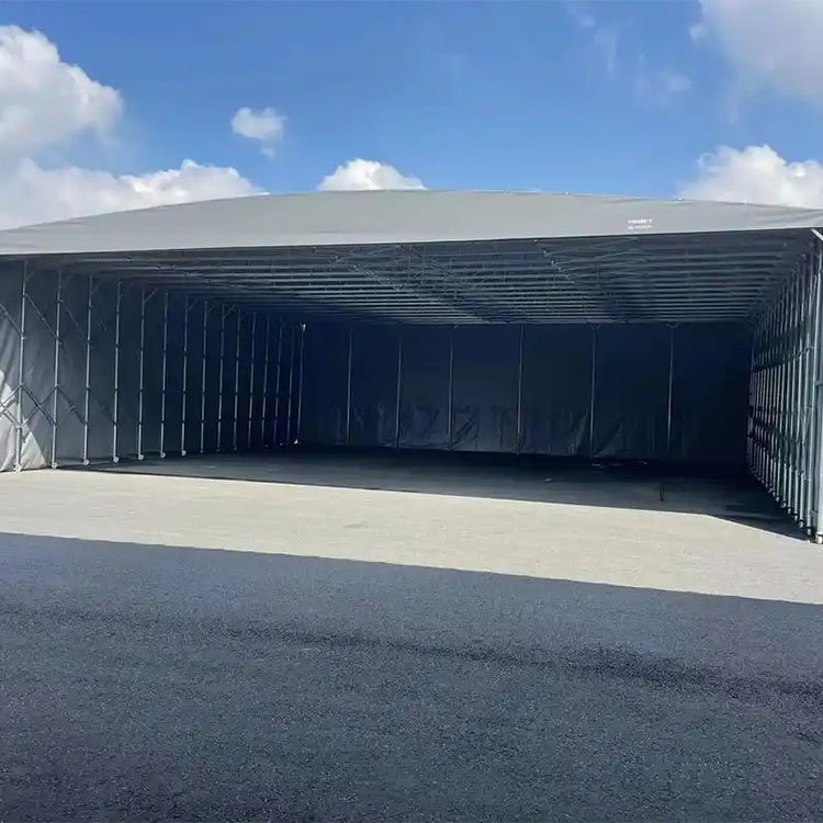 郑州电动/移动推拉棚