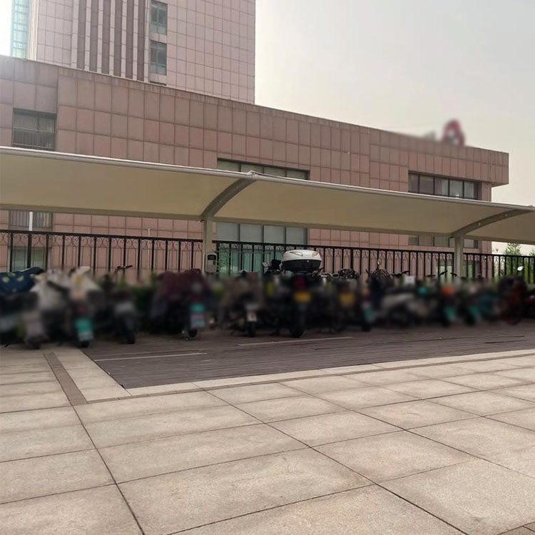 郑州膜结构电动车棚