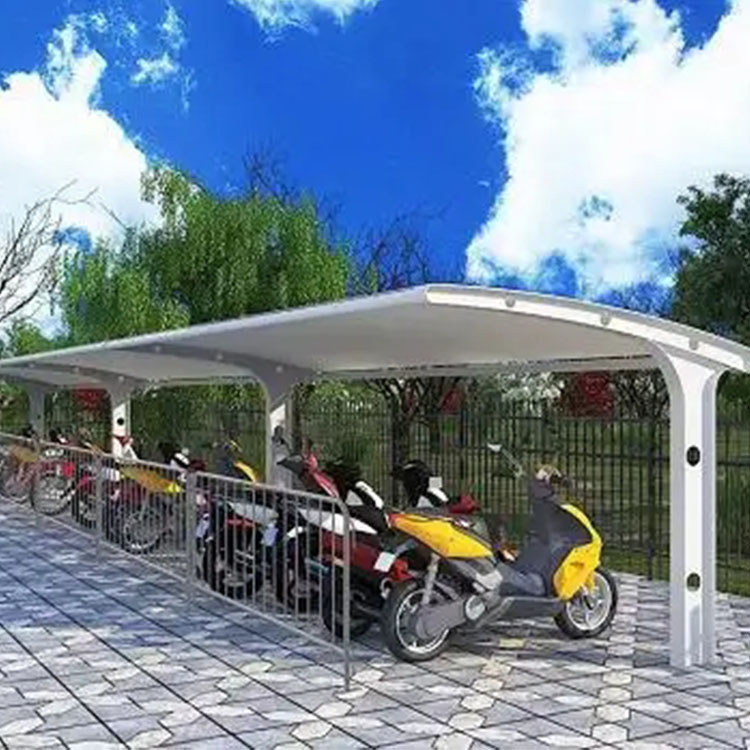 郑州膜结构电动车棚