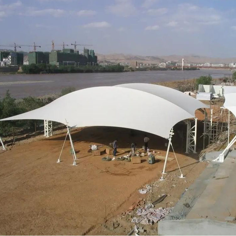 郑州膜结构汽车棚